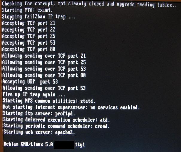 Firewall beim Start