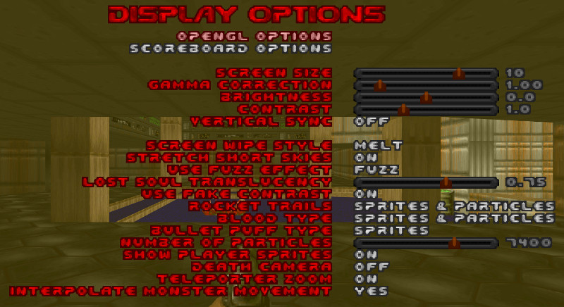 Settings 1